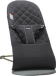 BabyBjörn Balansoar Bliss Black BabyBjorn din tesatura matlasata cu aspect Clasic (006116A) Sezlong balansoar bebelusi
