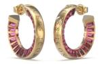 Guess Cercei Guess Icon rotunzi cu cristale JUBE03008JWYGRST-U