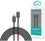 DEVIA ST108721 Extreme Speed PD 240W Type-C/Type-C 2m-es fekete adat-és töltőkábel (ST108721) - haztartasibolt