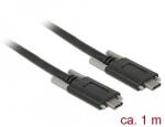 Delock SuperSpeed USB 10 Gbps (USB 3.1 Gen 2) kábel USB Type-C apa csatlakozó > USB Type-C apa csa (83720)