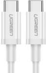 UGREEN USB-C to USB-C + USB-A Cable QC 3.0 PD 3A 1m, White (60518)