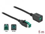Delock PoweredUSB bővítőkábel 12 V 5 m (85984)