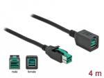 Delock PoweredUSB bővítőkábel 12 V 4 m (85983) - dellaprint