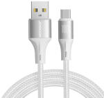 JOYROOM Light-Speed széria SA25-AC6 USB-A / USB-C gyors átviteli kábel 100 W 2 m - fehér