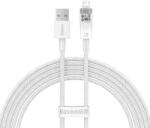 Baseus Explorer sorozatú USB kábel - Lightning 2.4A 2 m fehér (CATS010102)