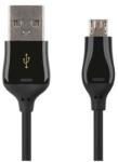 EMOS MicroUSB / USB-A 2.0 Töltő és adatkábel, 2.0, Quick Charge, fekete szín, 1 m