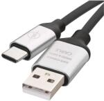 EMOS Type-C / USB-A Töltő- és adatkábel 1 m, fekete