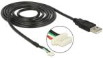 Delock Module Cable USB 2.0 A male > 5 Pin camera plug V1.9 1.5 m (95986)