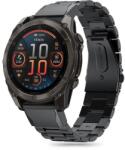 Tech-Protect TP2003 Tech-Protect Stainless Garmin Fenix 5 / 6 / 6 Pro / 7 / 8 (47mm) fém óraszíj, Fekete (TP2003)