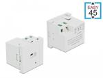 Delock Easy 45 USB töltő port modul 1 x USB Type-C PD csatlakozó felülettel (81312)