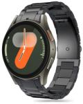 Tech-Protect TP1995 Tech-Protect Stainless 2 Samsung Galaxy Watch 4 / 5 / 5 Pro / 6 / 7 / FE fém óraszíj, Fekete (TP1995)
