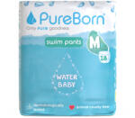 PureBorn Scutece chilotel pentru inot Organic, Nr. 5 (M), 18 buc, Pureborn