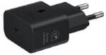 Samsung EP-T2510EBE hálózati töltőadapter, töltőfej USB-C 25W, fekete (GP-PTU022HEIBQ)