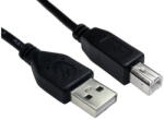 Roline USB-A to USB-B 1, 8m összekötő kábel, (Apa/Male to Apa/Male)
