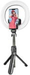 Puluz Selfie stick/statyw Puluz z lampą pierścieniową LED (5905316141384)