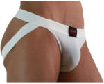 BURN - prémium fehér lycra jock, érzéki kényelemért - szexvital