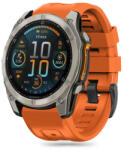 Tech-Protect Silicone szíj Garmin Fenix 5S / 5S Plus / 6S / 6S Pro / 7S / 8 43mm, orange