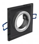 GTV OP-OPRKWT-21 BRILLANTE mennyezeti spot lámpatest, üveg, fekete kristály, négyzet (OP-OPRKWT-21)