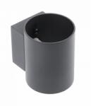GTV OS-CAM40WG9OK-00 Fali lámpatest CAMPIONE, alumínium, G9, IP20, max. 40W, IP20, kerek, fekete (OS-CAM40WG9OK-00)
