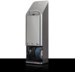 Heute Quadro cipõtisztító gép, króm (59-620)