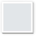  Képkeret (fehér) (FALRA AKASZTOS HÁTLAPPAL)