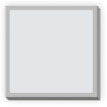  Képkeret (szürke) (FALRA MÁGNESES HÁTLAPPAL)