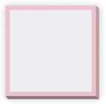  Képkeret (rózsaszín) (HŰTŐRE MÁGNESES HÁTLAPPAL)