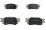 JAPANPARTS set placute frana, frana disc JAPANPARTS PA-K12AF (PA-K12AF)