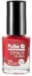 Pollié Lac de unghii colorat Rosu Pasional Nail Polish Pollie, oja clasica, 12 ml