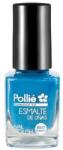 Pollié Lac de unghii colorat Bleu Nail Polish Cian Pollie, oja clasica, 12 ml