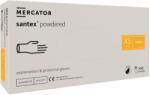 Mercator Medical SANTEX POWDERED - Mănuși de corp din latex pudrat, 100 buc, S