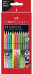Faber-Castell Grip color neon/pasztell/metál creion set 12 culoare (P3033-1785)