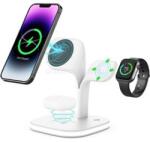 Boost YM-UD22 5-in-1 15W vezeték nélküli töltő adapter (fehér) (YM-UD22_WHITE) (YM-UD22_WHITE)