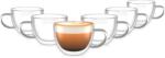 Siguro Capuccino duplafalú üvegpohár, 280 ml, 6 db (BUN)