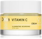 Delia Cosmetics Vitamin C élénkítő nappali krém az arcra 50 ml
