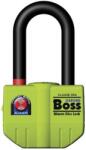 OXFORD Boss Alarm Tárcsafékzár, integrált riasztó, csapátmérő 14 mm, sárga