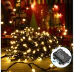 Aigostar B. V. Aigostar -LED Karácsonyi kültéri lánc 200xLED/8 funkció 3xAA 10, 3m IP44 meleg fehér B10303K2K (AI1341)