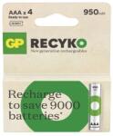 GP Batteries ReCyko mikro ceruza akku (AAA) 950mAh 4db (B21114)