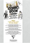 Clairefontaine Comic Book Layout Double Sided Paper Скицник 32 A6 220 g (975195C)