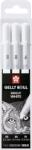 Sakura Gelly Roll Гел химикалка White 3 бр (POXPGBWH3C-SAKURA)