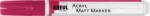 Kreul Matt 'M' Мат акрилна химикалка Magenta 1 бр (<![CDATA[46235]]>)
