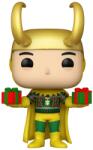 Funko Figurina Funko POP! Marvel: Holiday - Loki (Metallic) (Special Edition) #1322 (087750) Figurina