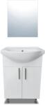 Badenmob Set mobilier de baie seria 001, latime 55 cm, culoare alba