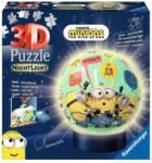 Ravensburger 11180 - Minyonok 2 - 72 db-os 3D világító gömb puzzle