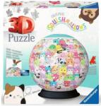 Ravensburger 11583 - Squishmallows - 72 db-os 3D gömb puzzle