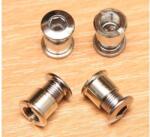 Spyral lánckerék csavar szett 4 karos hajtóműhöz, M8x8, 5 mm, acél, ezüst színű