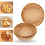 NEWALOR Kerek Air Fryer Sütőpapír 20cm, 50darabos (NW0.1)