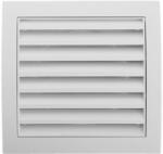 VENTS ível Műanyag Szellőzőrács Csőcsatlakozóval 193x188 (mv 123/125 Vs Abs)