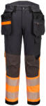 Portwest EV4 Hi-Vis Stretch Class 1 Holster lengőzsebes nadrág (PW-EV442YBT34)
