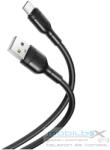 XO NB212 kábel USB-A / USB-C 1M 2.1A Fekete